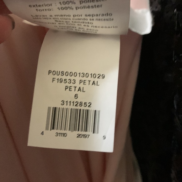 David’s bridal petal pink bridesmaid dress worn once - Picture 5 of 6